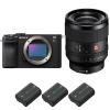 Sony A7CR Noir + FE 35mm f/1.4 GM + 3 Sony NP-FZ100-2
