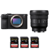 Sony A7CR Black + FE PZ 16-35mm f/4 G + 3 SanDisk 32GB Extreme PRO UHS-II SDXC 300 MB/s-2