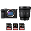 Sony A7CR Noir + FE PZ 16-35mm f/4 G + 3 SanDisk 64GB Extreme PRO UHS-II SDXC 300 MB/s-2
