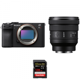 Sony A7CR Black + FE PZ 16-35mm f/4 G + 1 SanDisk 128GB Extreme PRO UHS-II SDXC 300 MB/s-2