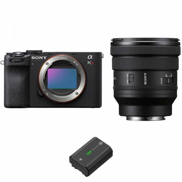 Sony A7CR Negro + FE PZ 16-35mm f/4 G + 1 Sony NP-FZ100-2
