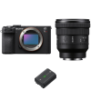 Sony A7CR Negro + FE PZ 16-35mm f/4 G + 1 Sony NP-FZ100-2