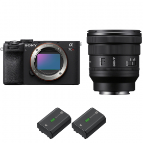 Sony A7CR Noir + FE PZ 16-35mm f/4 G + 2 Sony NP-FZ100-2