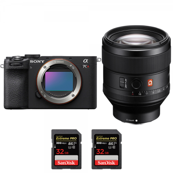 Sony A7CR Noir + FE 85mm f/1.4 GM + 2 SanDisk 32GB Extreme PRO UHS-II SDXC 300 MB/s-2