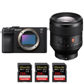 Sony A7CR Black + FE 85mm f/1.4 GM + 3 SanDisk 256GB Extreme PRO UHS-II SDXC 300 MB/s-2