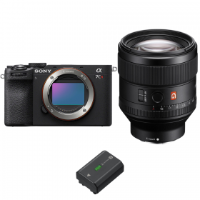 Sony A7CR Black + FE 85mm f/1.4 GM + 1 Sony NP-FZ100-2