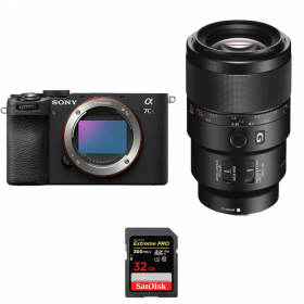 Sony A7CR Noir + FE 90mm f/2.8 Macro G OSS + 1 SanDisk 32GB Extreme PRO UHS-II SDXC 300 MB/s-2
