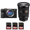 Sony A7CR Negro + FE 24-70mm f/2.8 GM II + 3 SanDisk 64GB Extreme PRO UHS-II SDXC 300 MB/s-2
