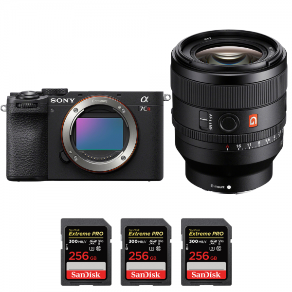 Sony A7CR Black + FE 50mm f/1.4 GM + 3 SanDisk 256GB Extreme PRO UHS-II SDXC 300 MB/s-2