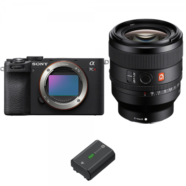 Sony A7CR Negro + FE 50mm f/1.4 GM + 1 Sony NP-FZ100-2