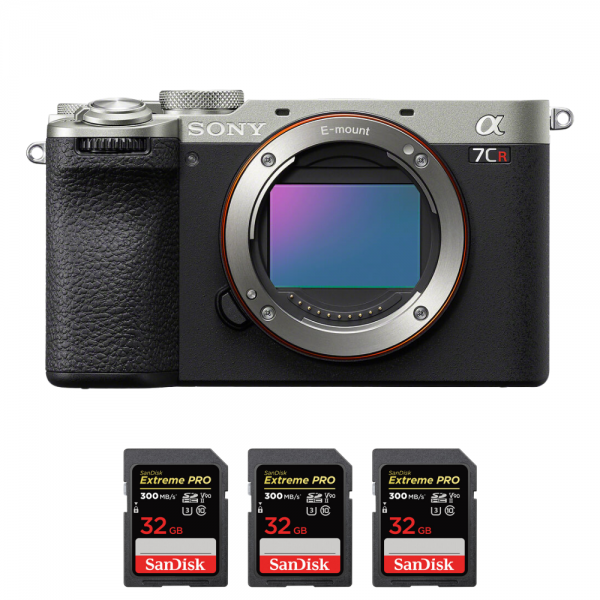 Sony A7CR Plata + 3 SanDisk 32GB Extreme PRO UHS-II SDXC 300 MB/s-2