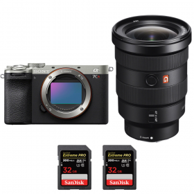 Sony A7CR Silver + FE 16-35mm f/2.8 GM + 2 SanDisk 32GB Extreme PRO UHS-II SDXC 300 MB/s-2