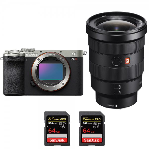 Sony A7CR Silver + FE 16-35mm f/2.8 GM + 2 SanDisk 64GB Extreme PRO UHS-II SDXC 300 MB/s-2