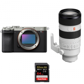 Sony A7CR Plata + FE 70-200mm f/2.8 GM OSS II + 1 SanDisk 64GB Extreme PRO UHS-II SDXC 300 MB/s-2
