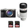 Sony A7CR Silver + FE 70-200mm f/2.8 GM OSS II + 2 SanDisk 256GB Extreme PRO UHS-II SDXC 300 MB/s-2