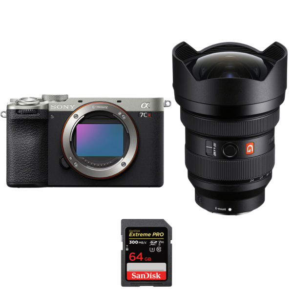 Sony A7CR Silver + FE 12-24mm f/2.8 GM + 1 SanDisk 64GB Extreme PRO UHS-II SDXC 300 MB/s-2