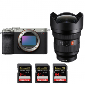 Sony A7CR Silver + FE 12-24mm f/2.8 GM + 3 SanDisk 64GB Extreme PRO UHS-II SDXC 300 MB/s-2