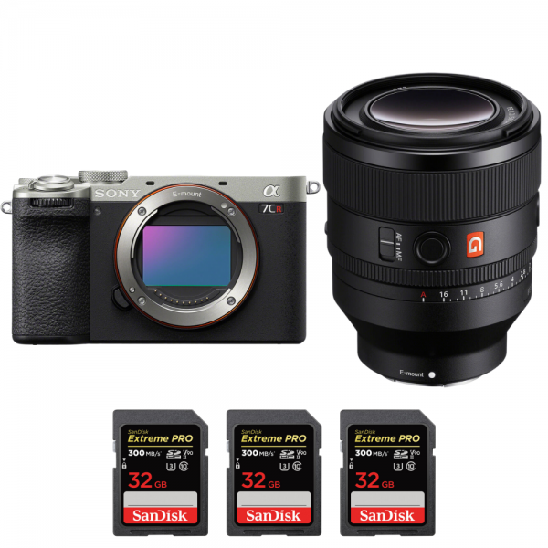 Sony A7CR Plata + FE 50mm f/1.2 GM + 3 SanDisk 32GB Extreme PRO UHS-II SDXC 300 MB/s-2