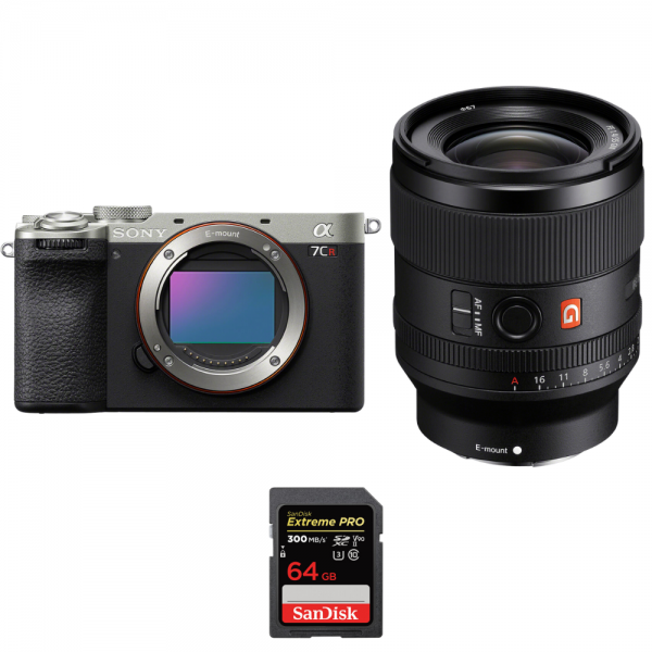 Sony A7CR Silver + FE 35mm f/1.4 GM + 1 SanDisk 64GB Extreme PRO UHS-II SDXC 300 MB/s-2