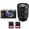 Sony A7CR Plata + FE 24-105mm f/4 G OSS + 2 SanDisk 128GB Extreme PRO UHS-II SDXC 300 MB/s-2