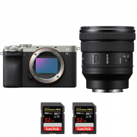 Sony A7CR Silver + FE PZ 16-35mm f/4 G + 2 SanDisk 32GB Extreme PRO UHS-II SDXC 300 MB/s-2