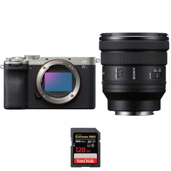 Sony A7CR Silver + FE PZ 16-35mm f/4 G + 1 SanDisk 128GB Extreme PRO UHS-II SDXC 300 MB/s-2