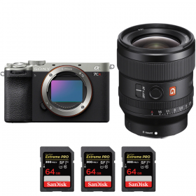 Sony A7CR Plata + FE 24mm f/1.4 GM + 3 SanDisk 64GB Extreme PRO UHS-II SDXC 300 MB/s-2