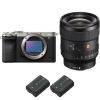 Sony A7CR Plata + FE 24mm f/1.4 GM + 2 Sony NP-FZ100-2