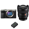 Sony A7CR Silver + FE 14mm f/1.8 GM + 1 Sony NP-FZ100-2