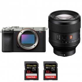 Sony A7CR Plata + FE 85mm f/1.4 GM + 2 SanDisk 32GB Extreme PRO UHS-II SDXC 300 MB/s-2
