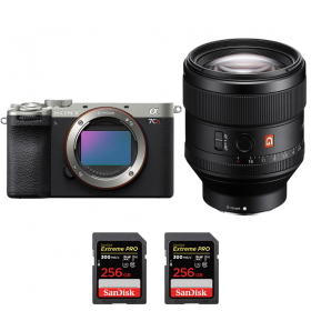 Sony A7CR Silver + FE 85mm f/1.4 GM + 2 SanDisk 256GB Extreme PRO UHS-II SDXC 300 MB/s-2