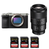 Sony A7CR Silver + FE 90mm f/2.8 Macro G OSS + 3 SanDisk 256GB Extreme PRO UHS-II SDXC 300 MB/s-2