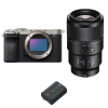 Sony A7CR Plata + FE 90mm f/2.8 Macro G OSS + 1 Sony NP-FZ100-2
