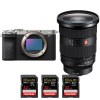 Sony A7CR Silver + FE 24-70mm f/2.8 GM II + 3 SanDisk 32GB Extreme PRO UHS-II SDXC 300 MB/s-2
