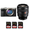 Sony A7CR Silver + FE 50mm f/1.4 GM + 3 SanDisk 256GB Extreme PRO UHS-II SDXC 300 MB/s-2