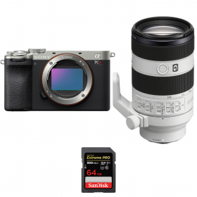 Sony A7CR Plata + FE 70-200mm f/4 Macro G OSS II + 1 SanDisk 64GB Extreme PRO UHS-II SDXC 300 MB/s-2