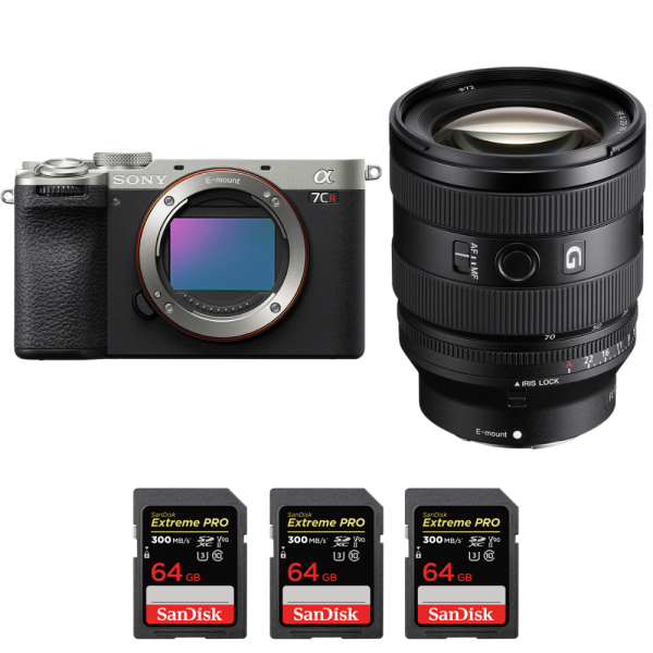 Sony A7CR Silver + FE 20-70mm f/4 G + 3 SanDisk 64GB Extreme PRO UHS-II SDXC 300 MB/s-2