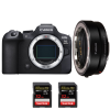Canon EOS R6 Mark II + EF-EOS R + 2 SanDisk 32 GB Extreme PRO UHS-II SDXC 300 MB/s - Camara mirrorless-2