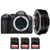 Canon EOS R6 Mark II + EF-EOS R + 3 SanDisk 32GB Extreme PRO UHS-II SDXC 300 MB/s-2