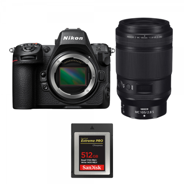 Nikon Z8 + Z MC 105mm f/2.8 VR S Macro + 1 SanDisk 512GB Extreme PRO CFexpress Type B-2