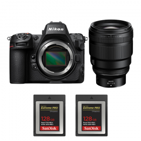 Nikon Z8 + Z 85mm f/1.2 S + 2 SanDisk 128GB Extreme PRO CFexpress Type B-2
