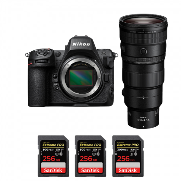 Nikon Z8 + Z 400mm f/4.5 VR S + 3 SanDisk 256GB Extreme PRO UHS-II SDXC 300 MB/s-2