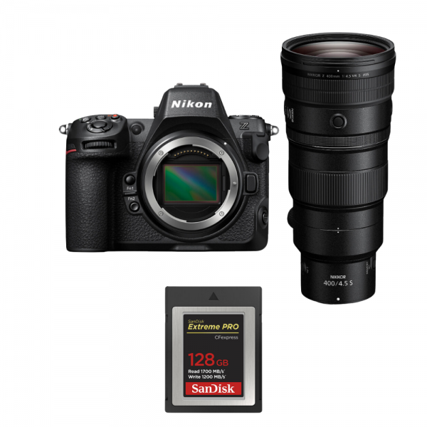 Nikon Z8 + Z 400mm f/4.5 VR S + 1 SanDisk 128GB Extreme PRO CFexpress Type B-2