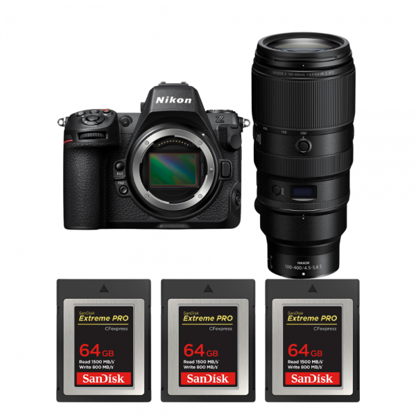 Nikon Z8 + Z 100-400mm f/4.5-5.6 VR S + 3 SanDisk 64GB Extreme PRO CFexpress Type B-2