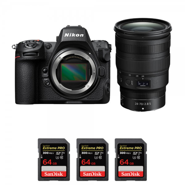 Nikon Z8 + Z 24-70mm f/2.8 S + 3 SanDisk 64GB Extreme PRO UHS-II SDXC 300 MB/s-2