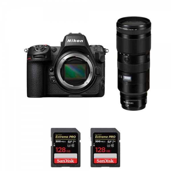 Nikon Z8 + Z 70-200mm f/2.8 VR S + 2 SanDisk 128GB Extreme PRO UHS-II SDXC 300 MB/s-2