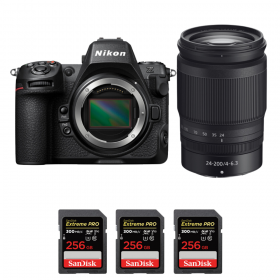 Nikon Z8 + Z 24-200mm f/4-6.3 VR + 3 SanDisk 256GB Extreme PRO UHS-II SDXC 300 MB/s-2