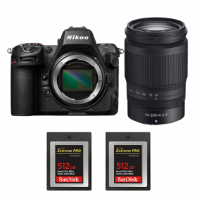 Nikon Z8 + Z 24-200mm f/4-6.3 VR + 2 SanDisk 512GB Extreme PRO CFexpress Type B-2