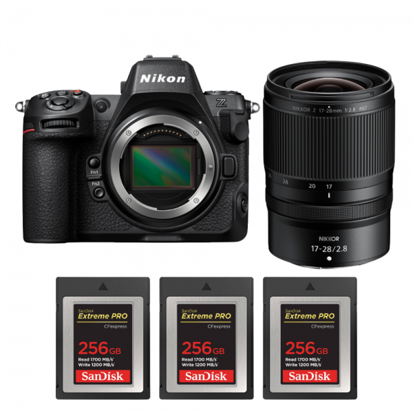 Nikon Z8 + Z 17-28mm f/2.8 + 3 SanDisk 256GB Extreme PRO CFexpress Type B-2