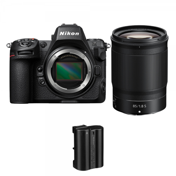 Nikon Z8 + Z 85mm f/1.8 S + 1 Nikon EN-EL15c-2